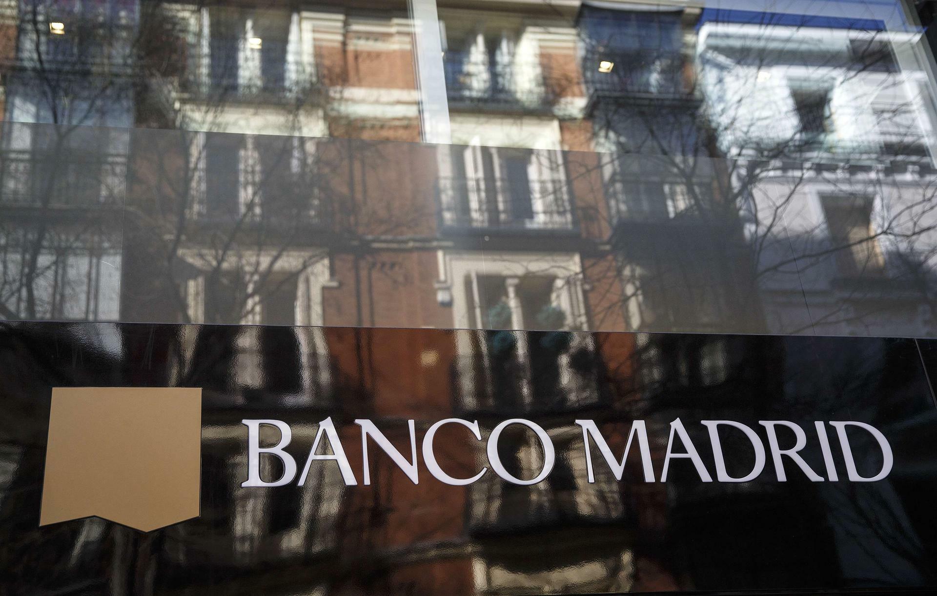 Banco Madrid Spanische Bank Geht Pleite