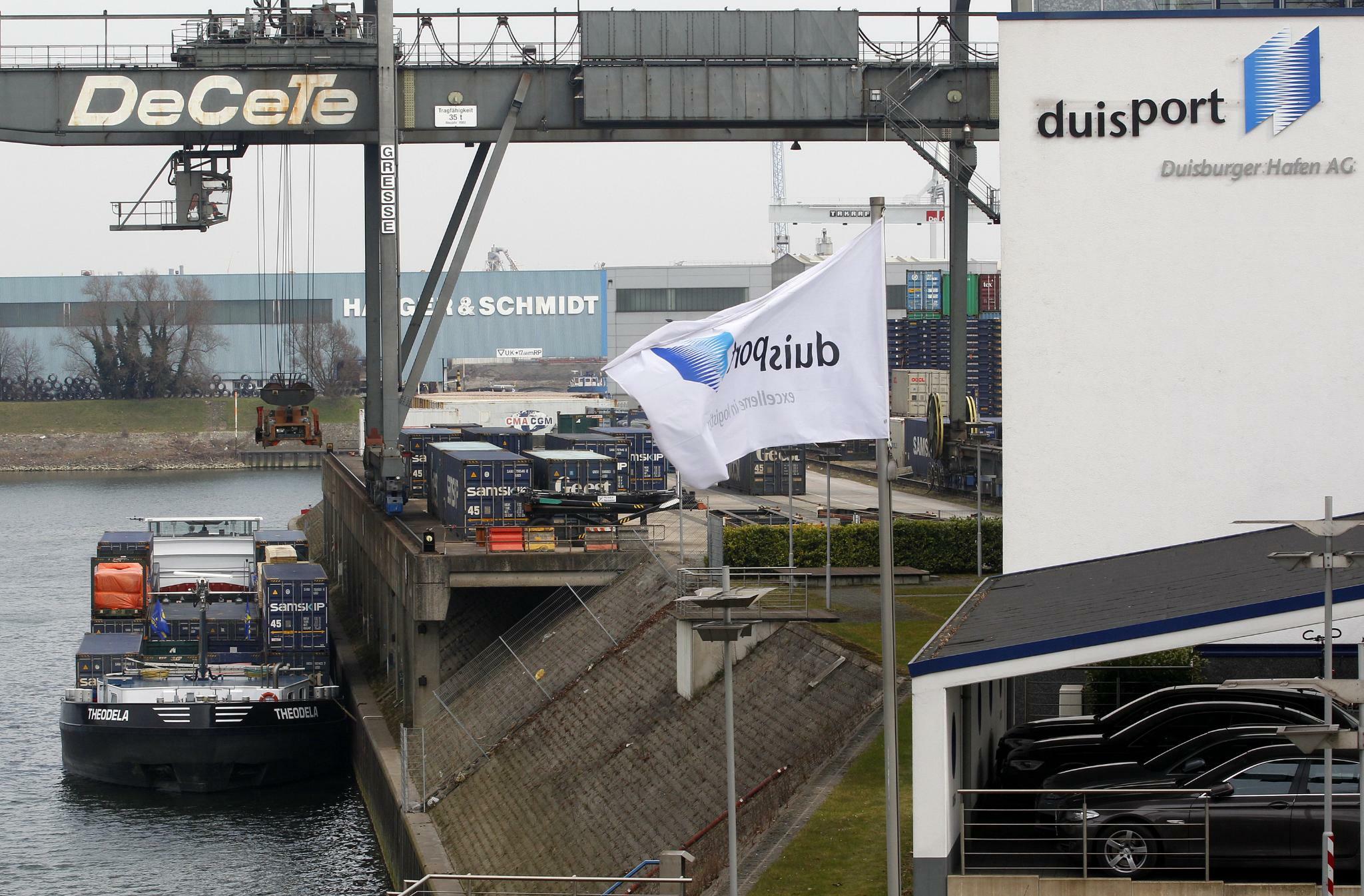 Duisport Hafen Duisburg Spurt Weltweite Konjunktureintrubung