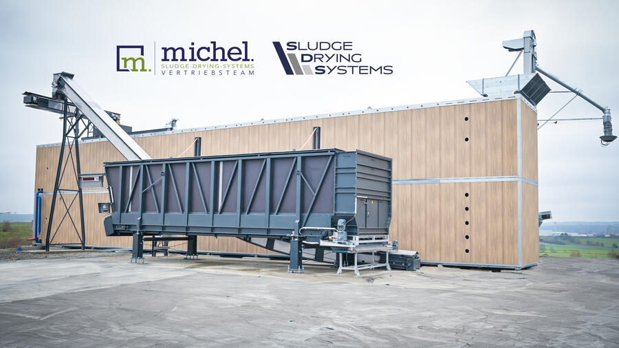 Kaskadentrockner | SDS | SLUDGE-DRYING-SYSTEMS michel gmbh // Weiterer Text über ots und www.presseportal.de/nr/179333 / Die Verwendung dieses Bildes für redaktionelle Zwecke ist unter Beachtung aller mitgeteilten Nutzungsbedingungen zulässig und dann auch honorarfrei. Veröffentlichung ausschließlich mit Bildrechte-Hinweis. Quelle: SCHLAMMTROCKNUNG michel gmbh - SDS/BENEDICT ROTTMANN
