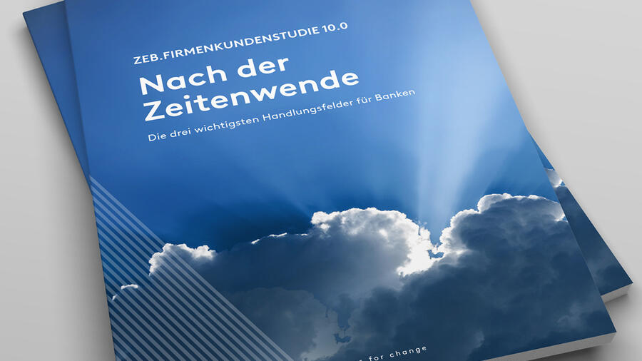 Firmenkundenstudie 10.0: Nach der Zeitenwende // Weiterer Text über ots und www.presseportal.de/nr/119614 / Die Verwendung dieses Bildes für redaktionelle Zwecke ist unter Beachtung aller mitgeteilten Nutzungsbedingungen zulässig und dann auch honorarfrei. Veröffentlichung ausschließlich mit Bildrechte-Hinweis. Quelle: zeb consulting/zeb design