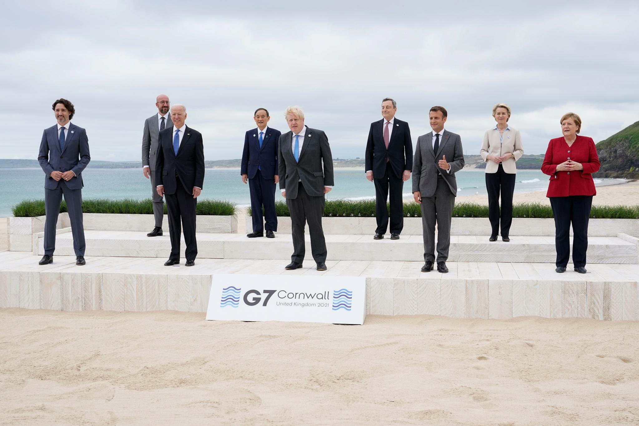 G7 Gipfel Merkel Erwartet Konflikt Mit Russland Und China