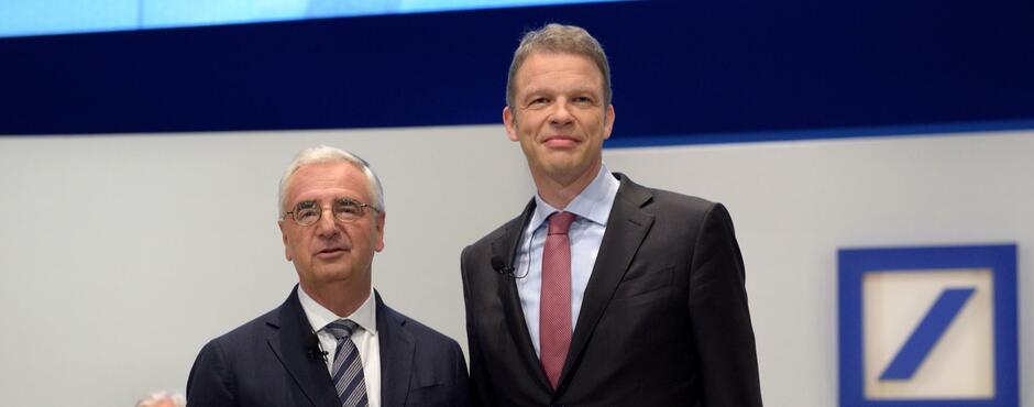 Deutsche Bank Hv Christian Sewing Verteidigt Den Sparkurs