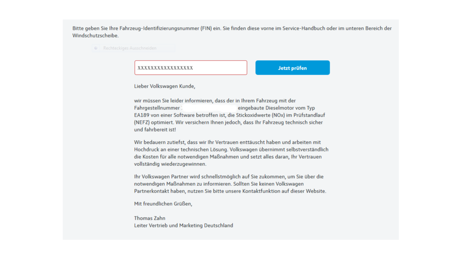 Check Zum Dieselgate Hier Erfahren Sie Ob Ihr Vw Betroffen Ist