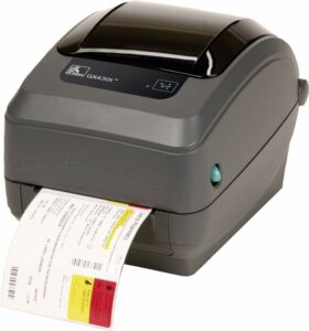 ZEBRA GX430t Desktop Use Label Maker