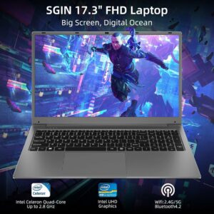 Laptop mit 17 Zoll