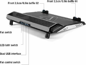15-Zoll-Laptop-Kühler