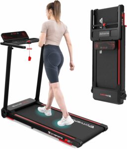 Laufband unter dem Schreibtisch